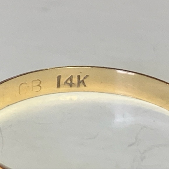 14K Gold Women's Ring Set. Stacker rings! - Picture 2 of 10